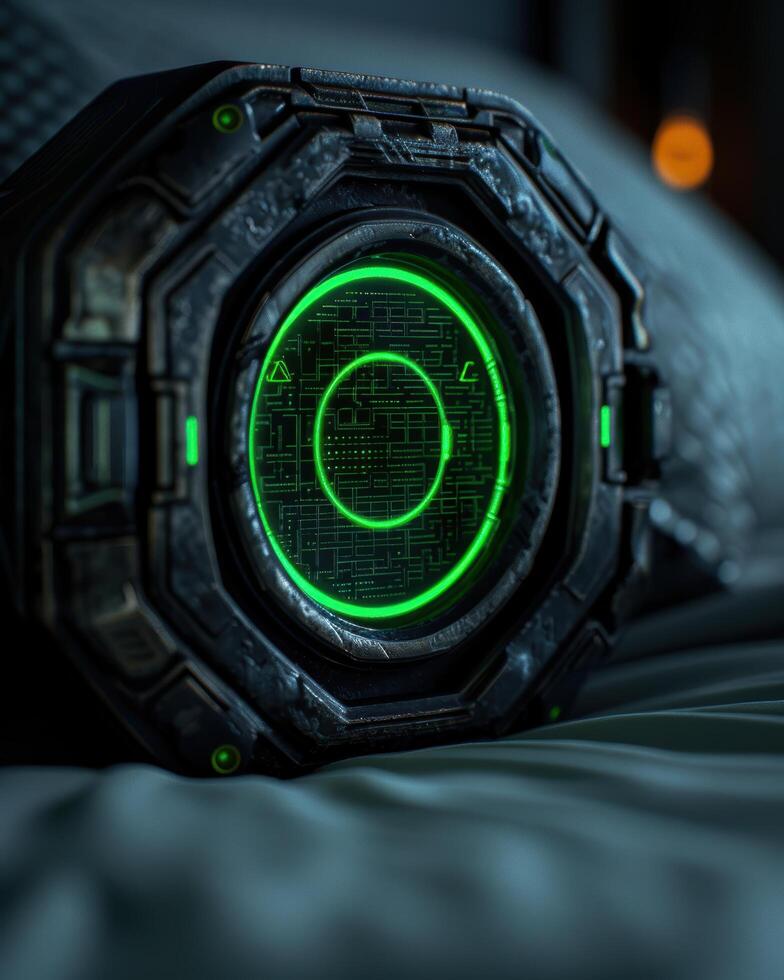 Futuristic military targeting system photo