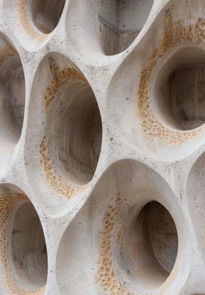 Organic abstract architectural pattern photo