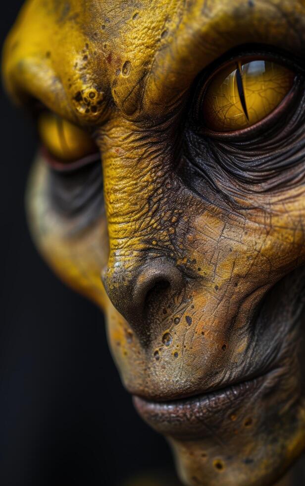 Close up of a reptile eye photo