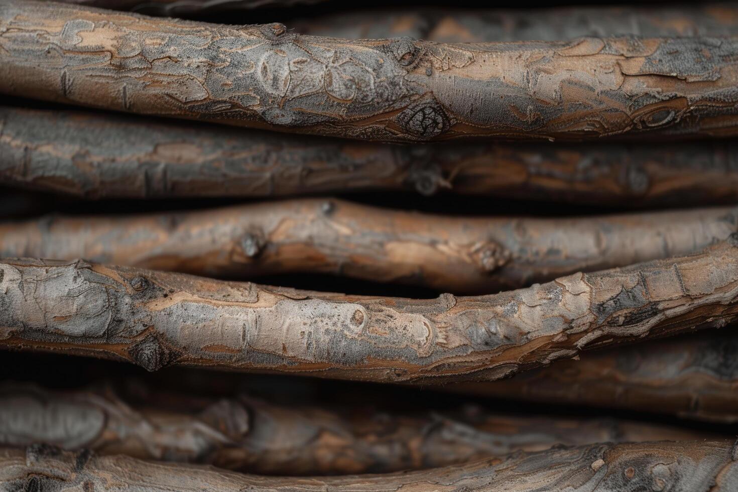 Close up of textured tree bark photo