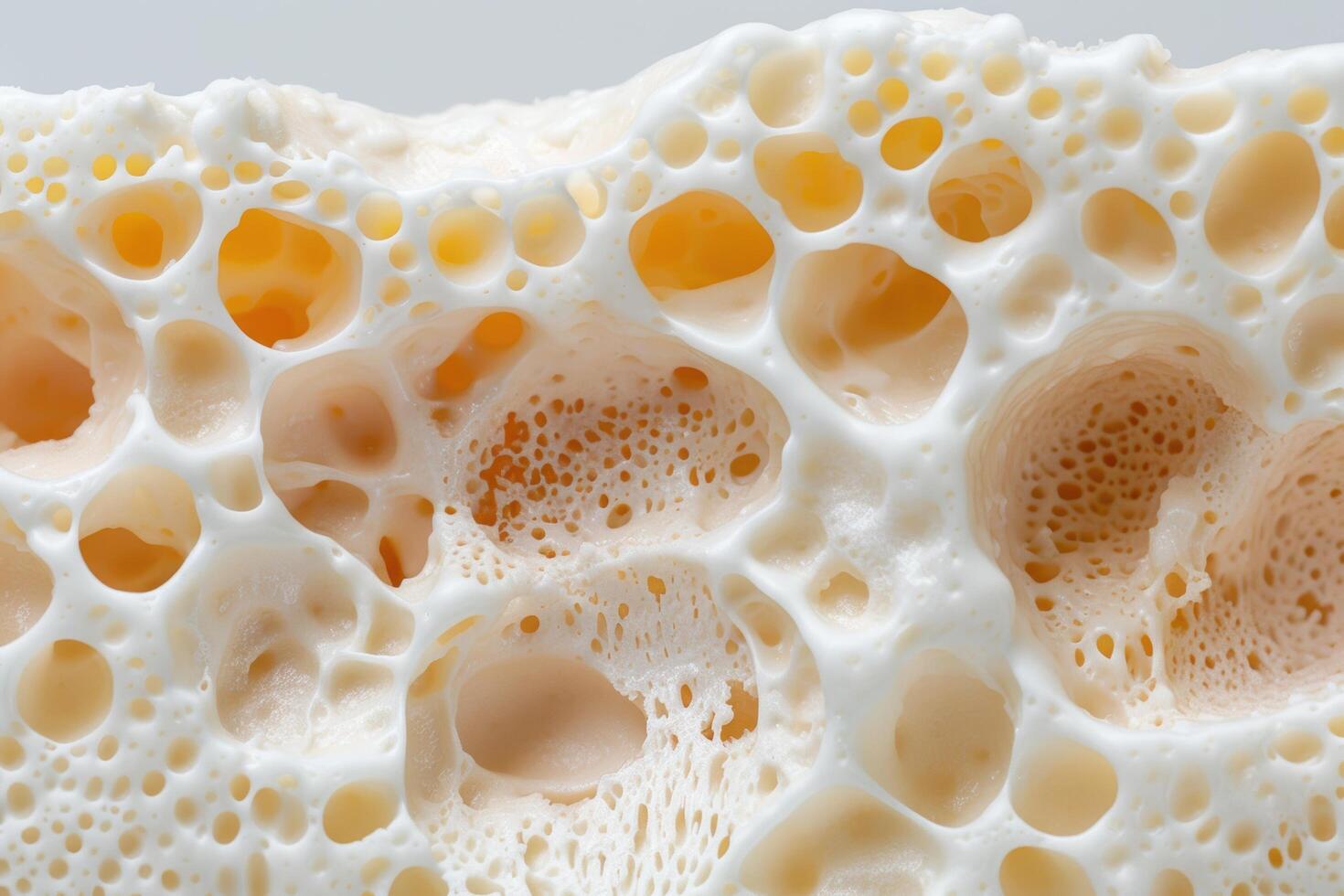 Closeup of honeycomb structure photo
