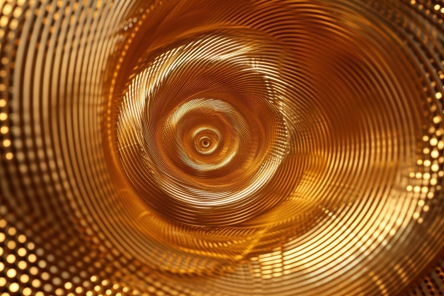 abstract golden spiral pattern photo