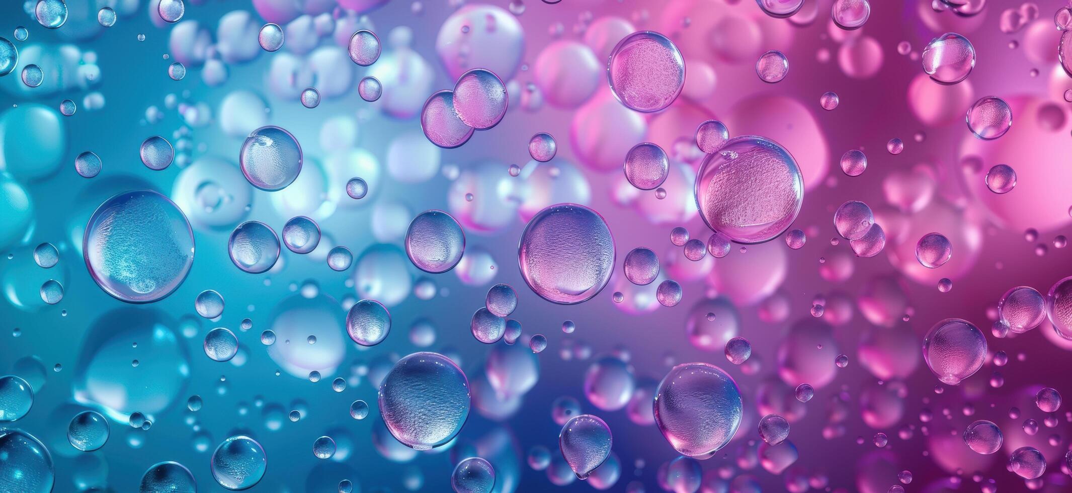 Colorful abstract bubbles background photo