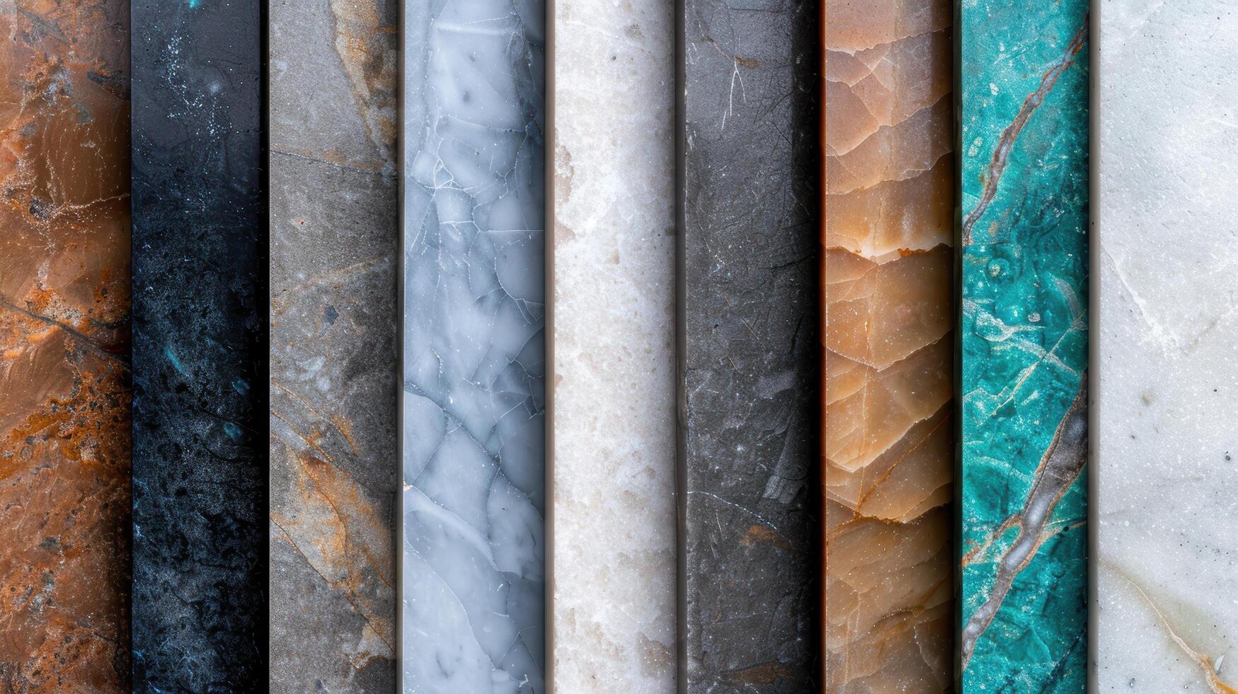 Colorful marble textures and patterns photo