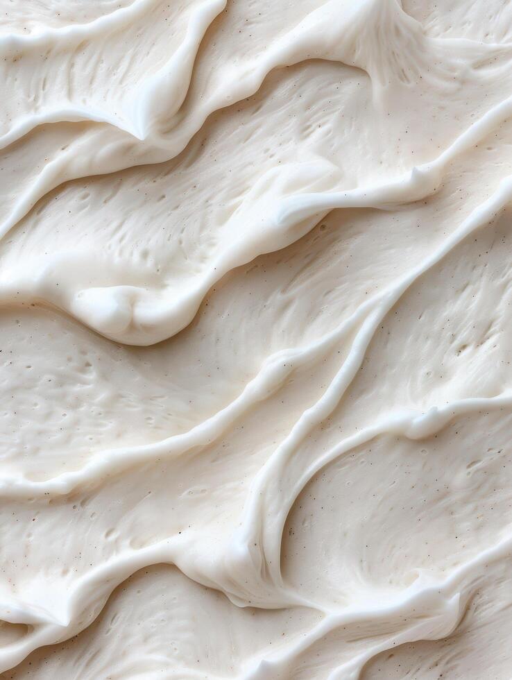 Creamy and textured background photo