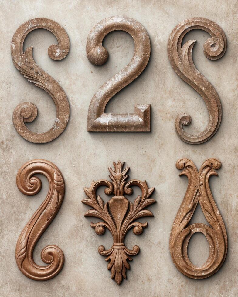 Ornate Architectural Details photo