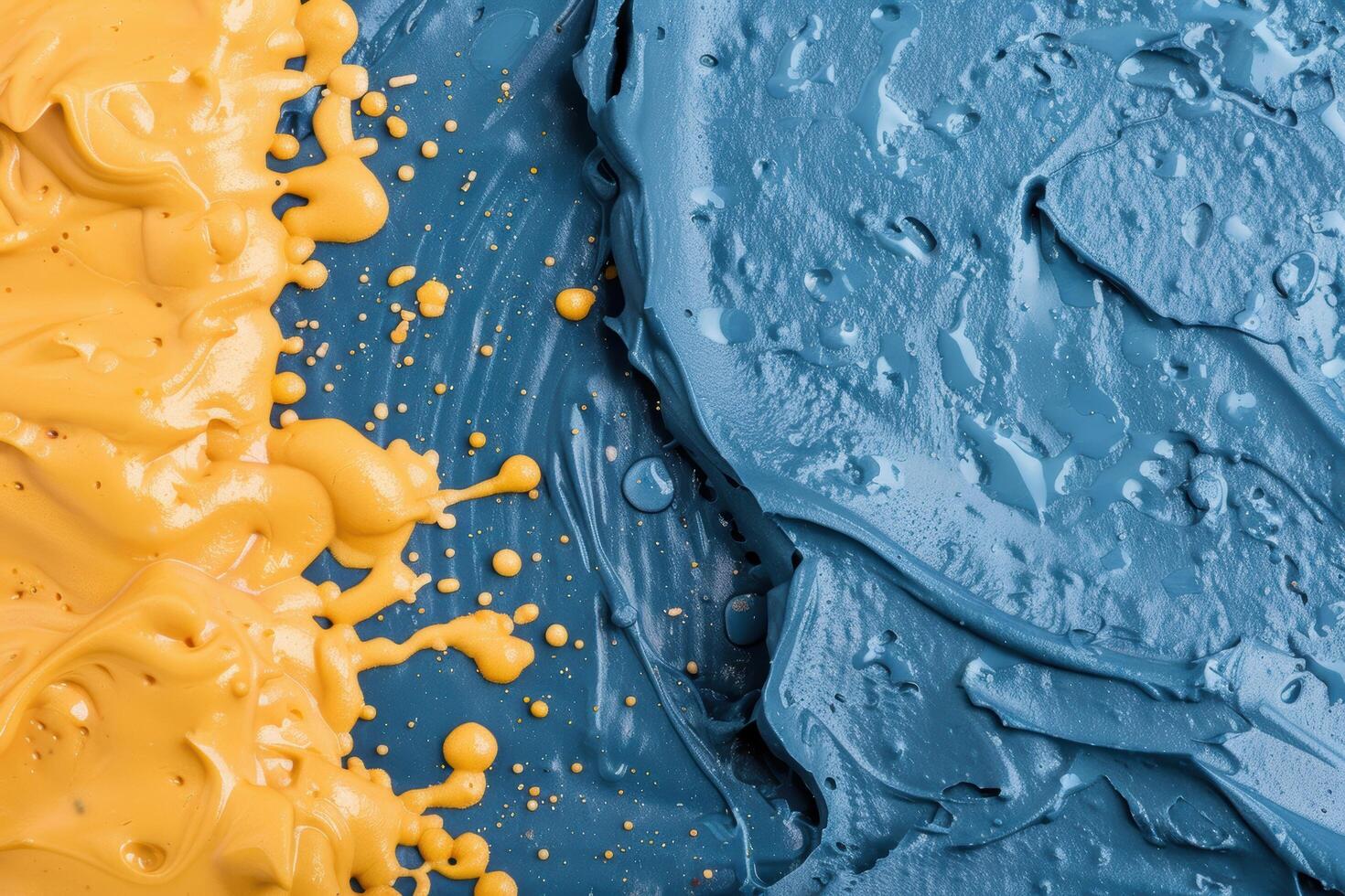 abstract paint textures in vibrant colors photo