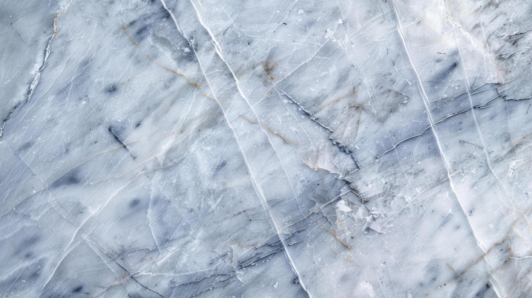 Detailed close up of cracked and textured ice surface photo