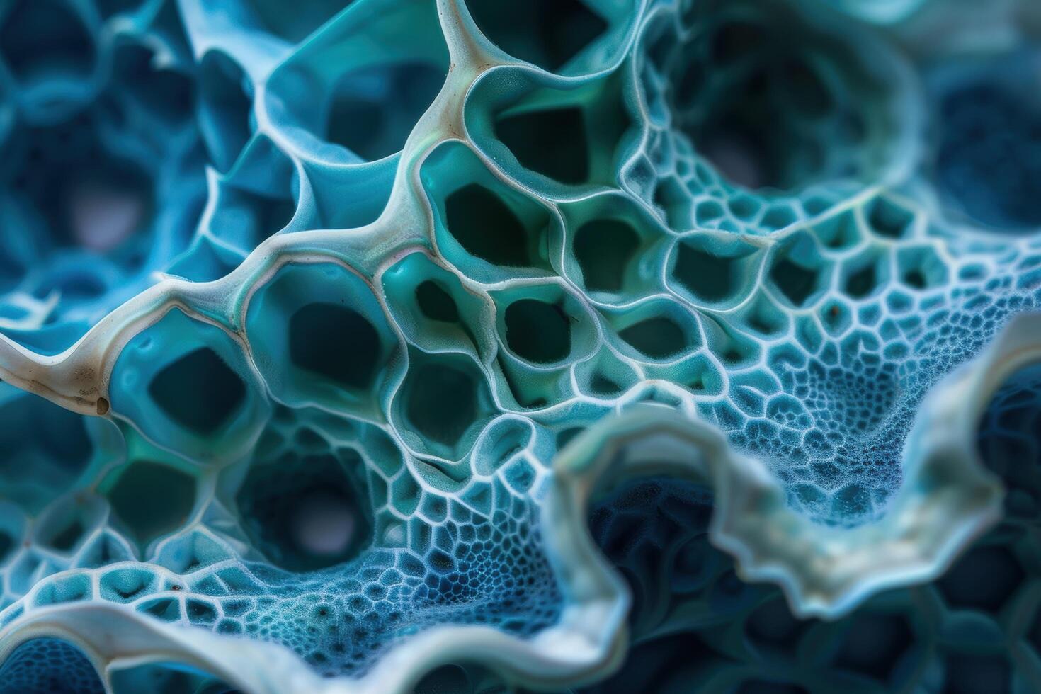 abstract organic cellular structure photo
