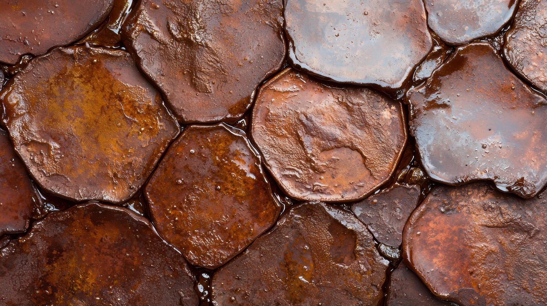 Cracked dried mud texture background photo