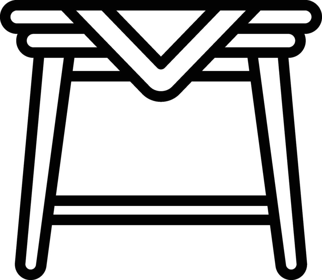 Table Icon. Coffee Table Icon vector