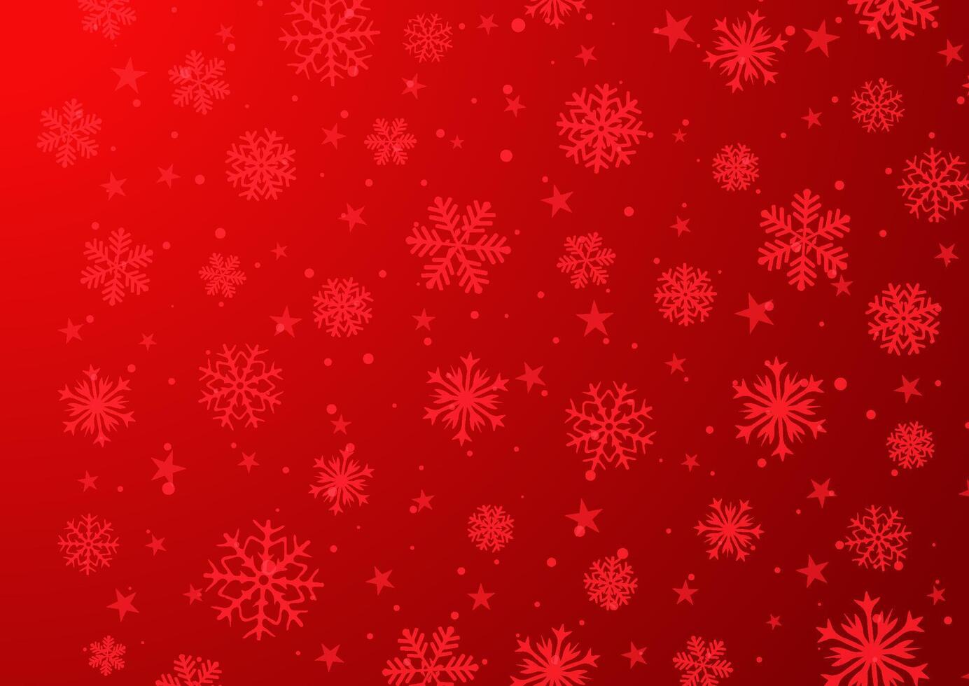Christmas background with decorative snowflake design vector