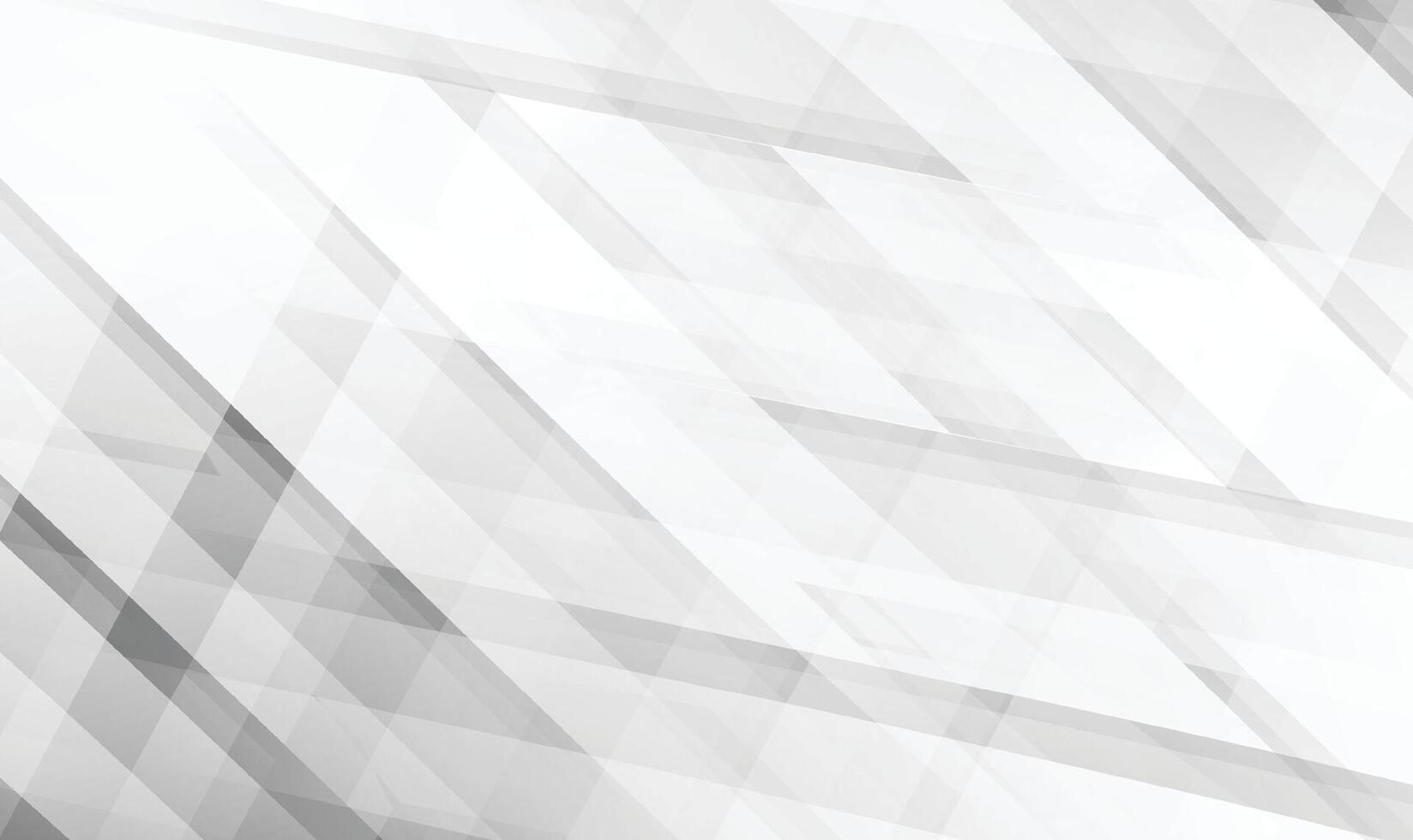 Abstract technology white and gray color modern background design, White geometric texture vector
