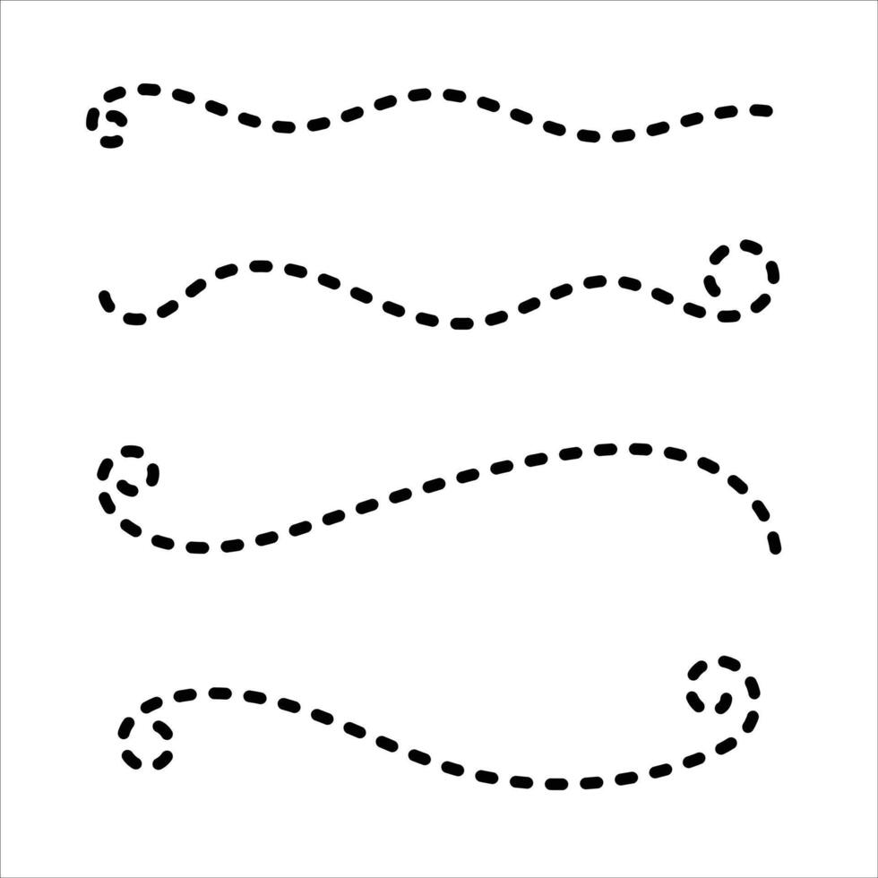 Elegant Abstract Black and White Wavy Line Design vector