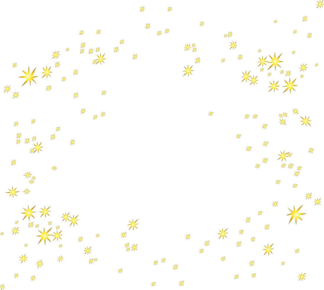 stars and confetti gold dust stardust vector