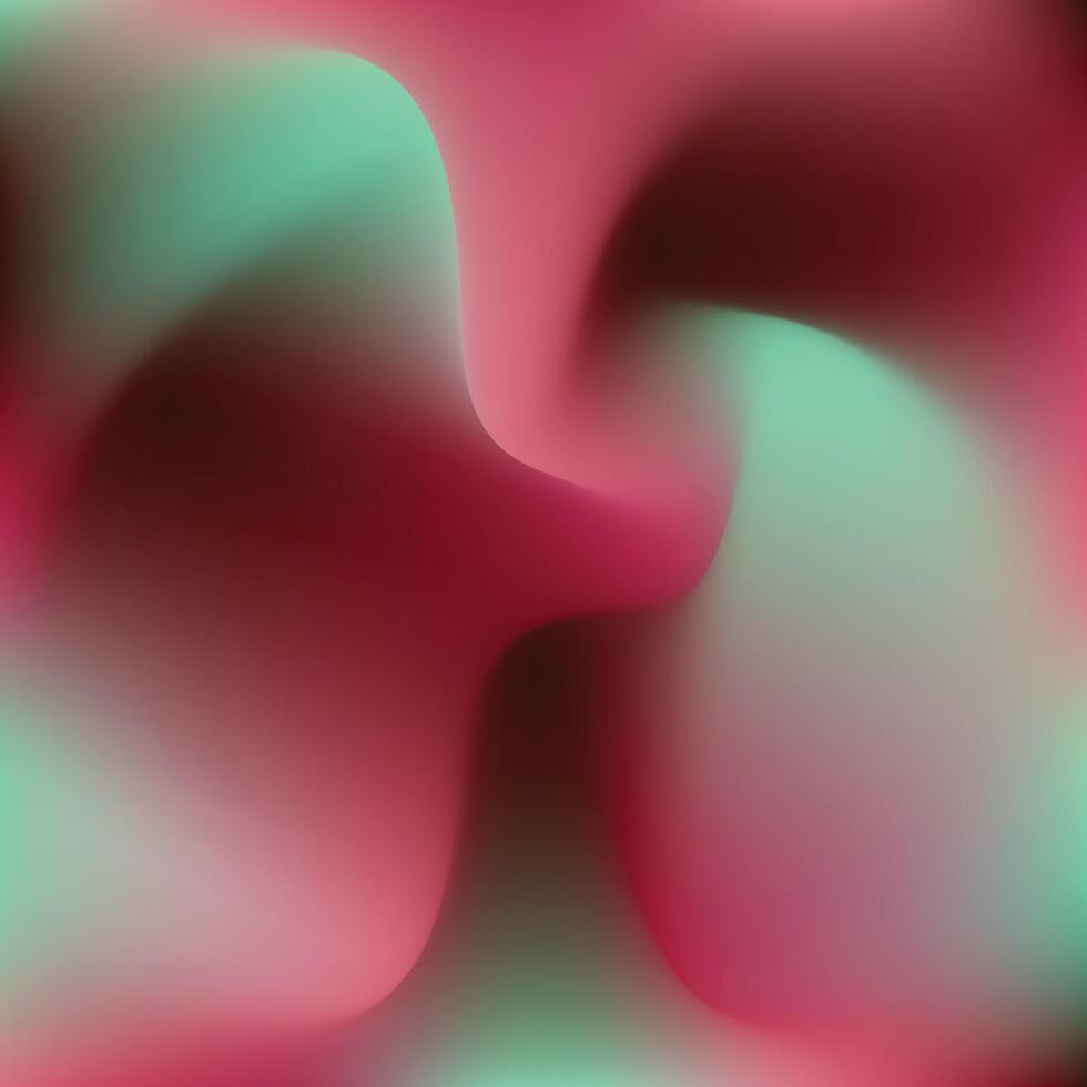 A pink and green abstract background with a swirl vector