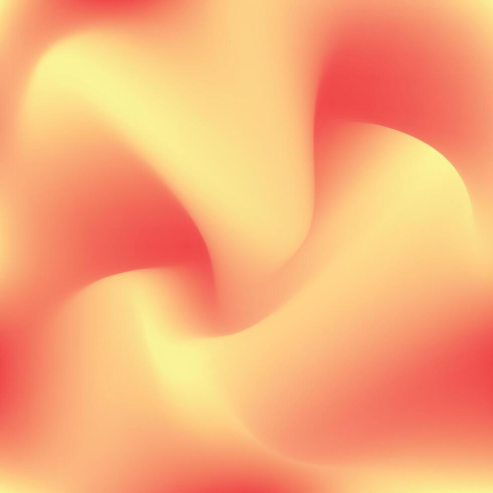 Abstract background with red and yellow swirls vector