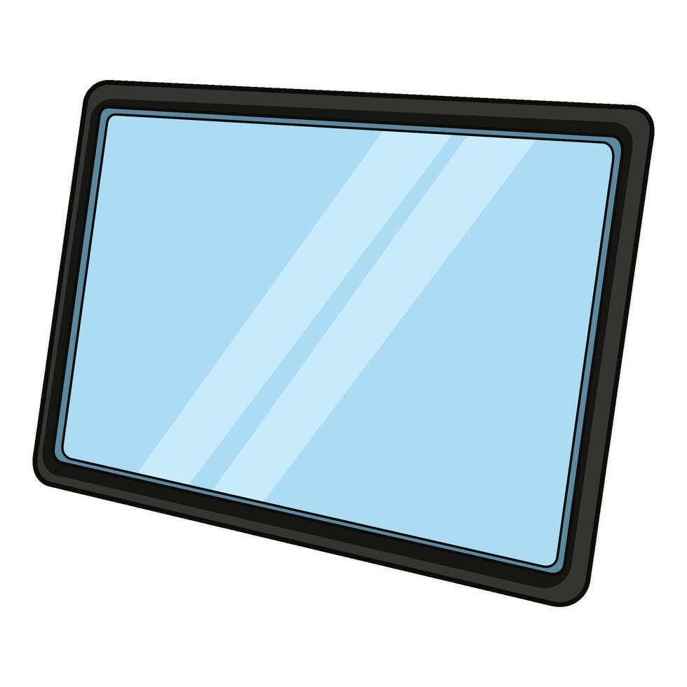 illustration of tablet vector