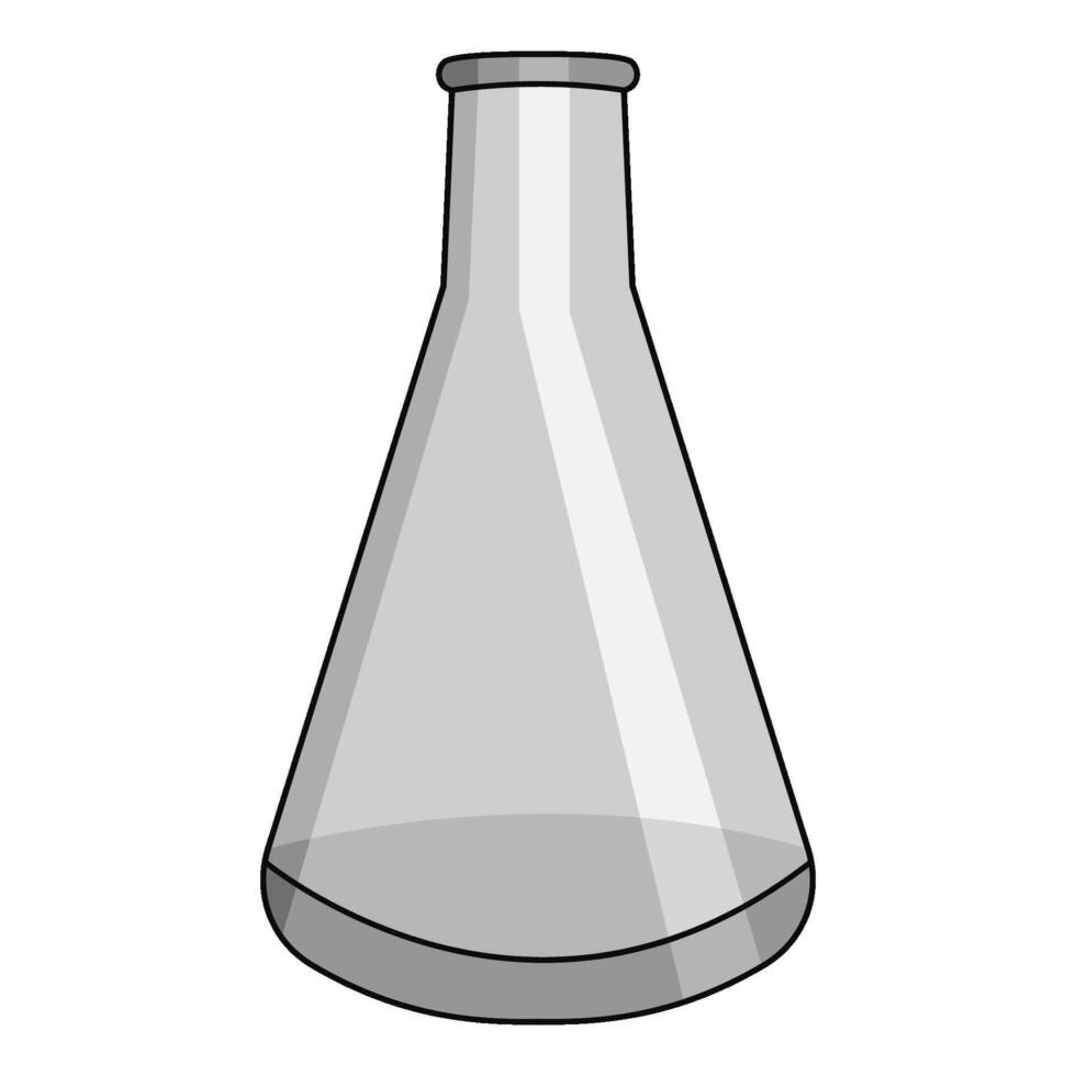 illustration of flask vector