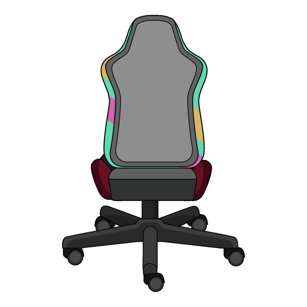 illustration of Gaming Chair vector
