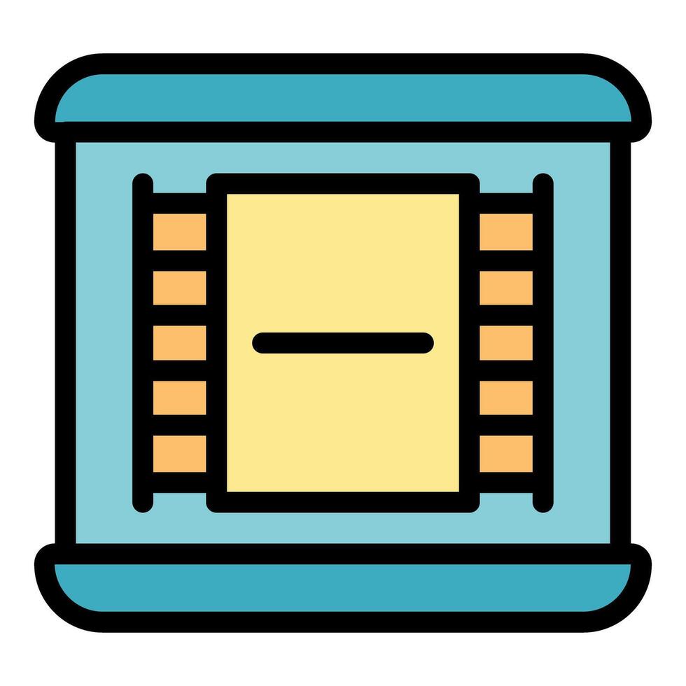 Memory card storing digital information with flash drive technology vector