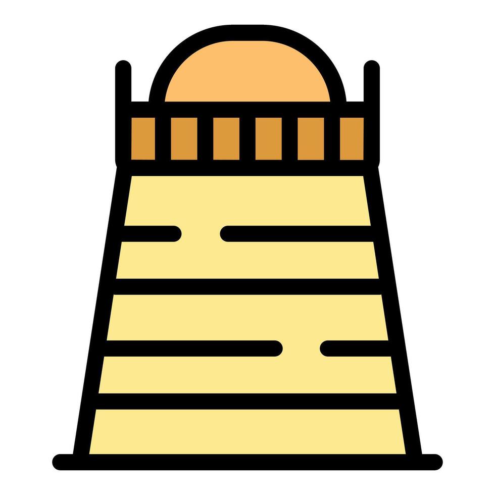 Observatory dome building exploring the universe and celestial wonders vector