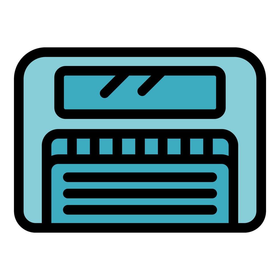 Saving data with a retro floppy disk, preserving information in the digital age vector