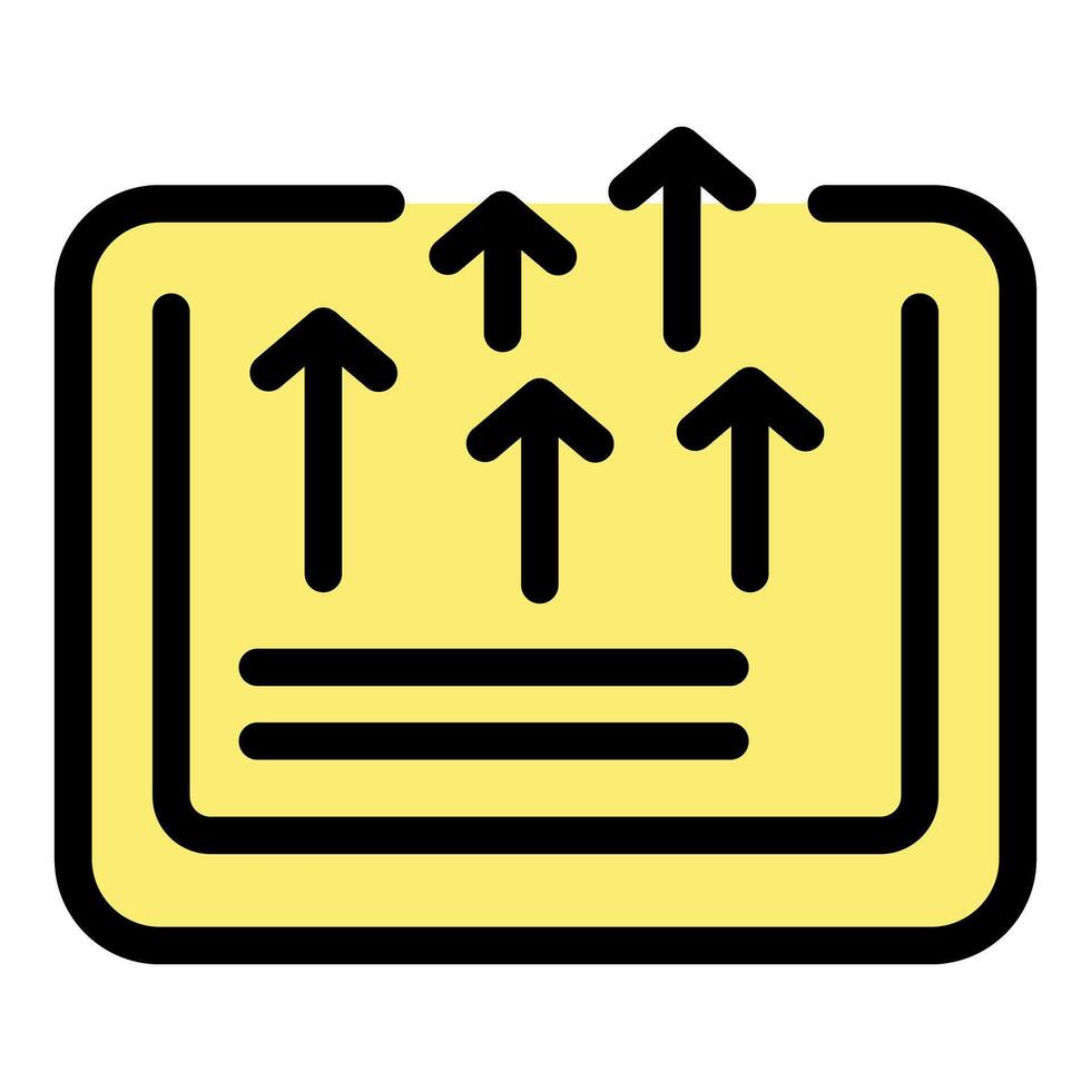 Evaporation icon representing liquid transforming into gas through heat vector