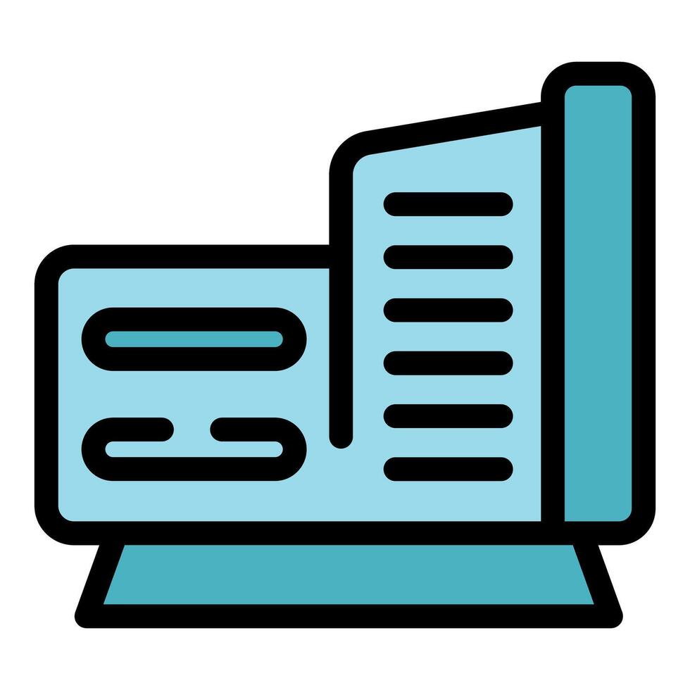 Modern data center processing big data and managing servers vector