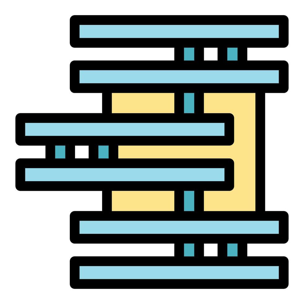 Modern building representing urban architecture and city infrastructure development vector
