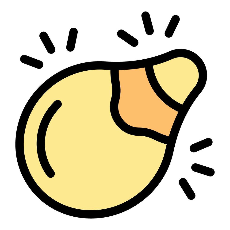 Bright light bulb shining, generating innovative ideas and solutions vector