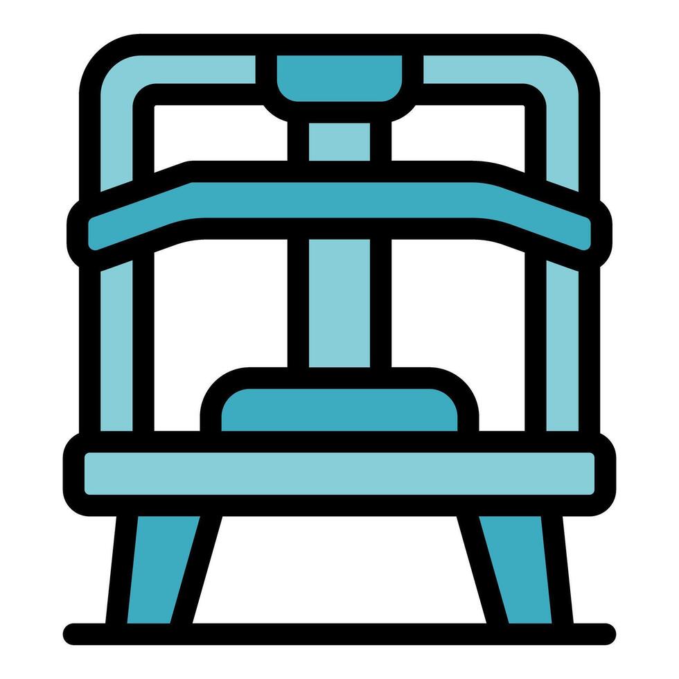 Manual paper press crushing machine for recycling and industrial use vector