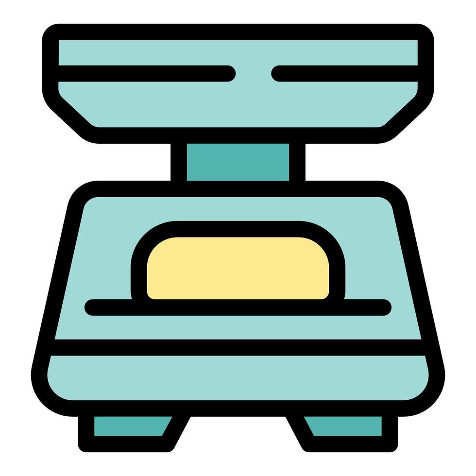 Bread baking in modern electric oven with temperature control vector