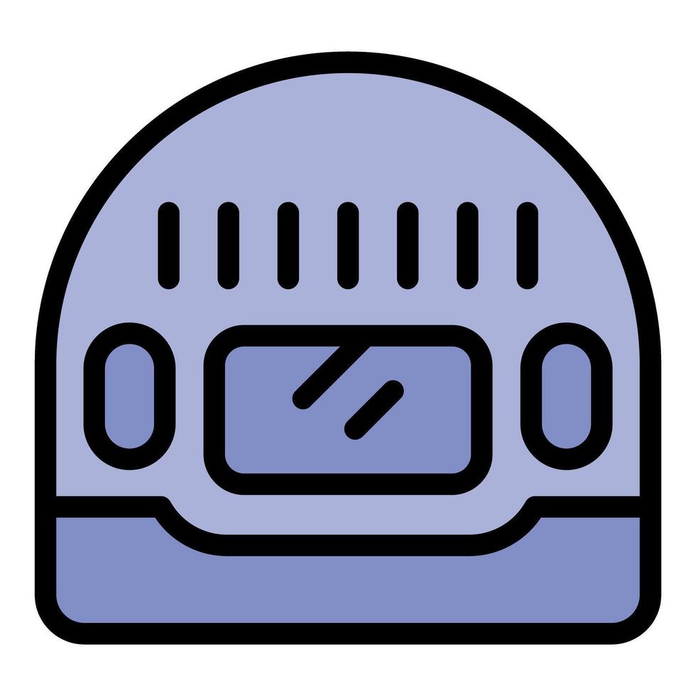 Vintage radio playing music with antenna and buttons vector