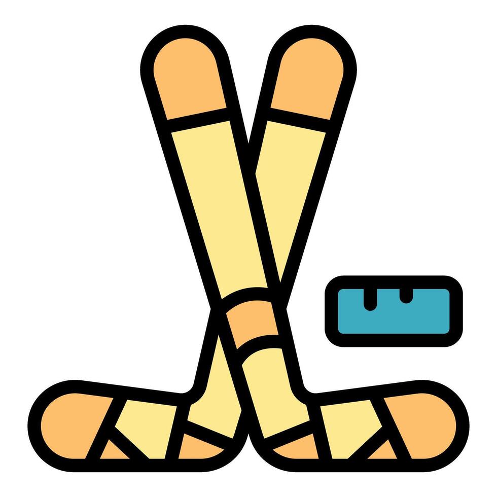 Measuring leg size for compression stockings, medical icon depicting accurate measurement for proper fit vector