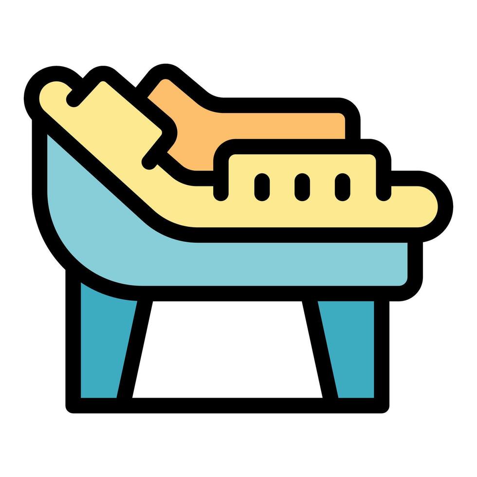 Baby cradle swinging gently, providing comfort and security for peaceful sleep vector