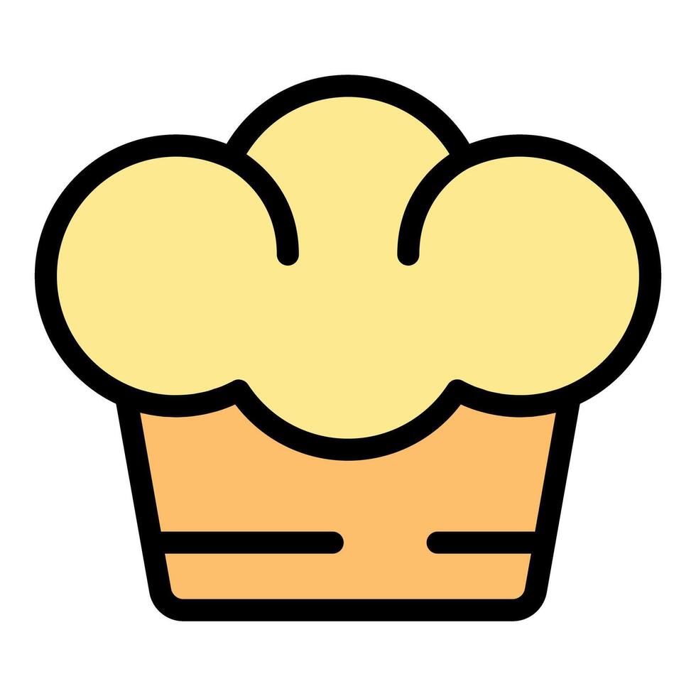 Chef toque representing culinary expertise and gastronomy passion vector