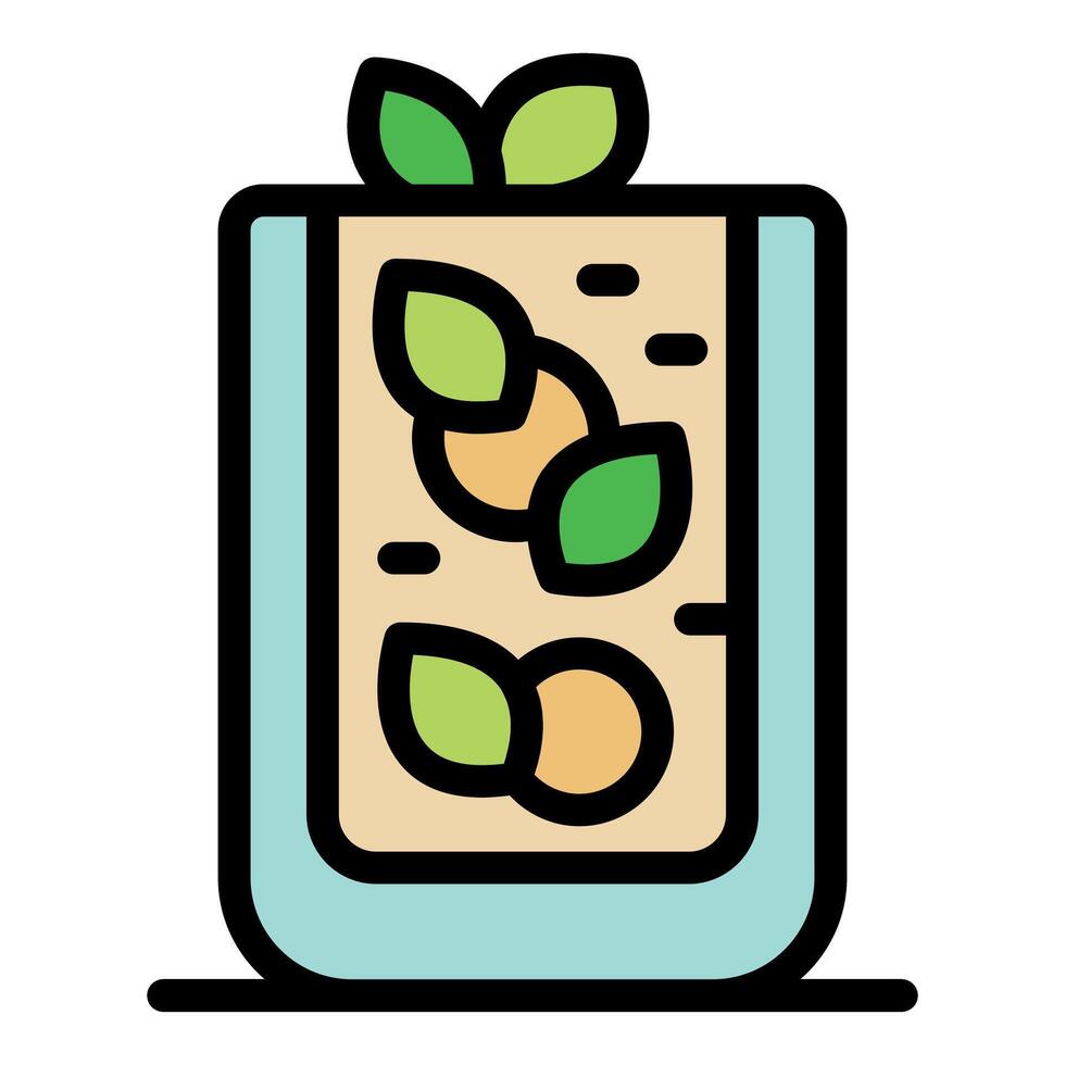 Smart indoor garden growing soybeans with hydroponics and led technology vector
