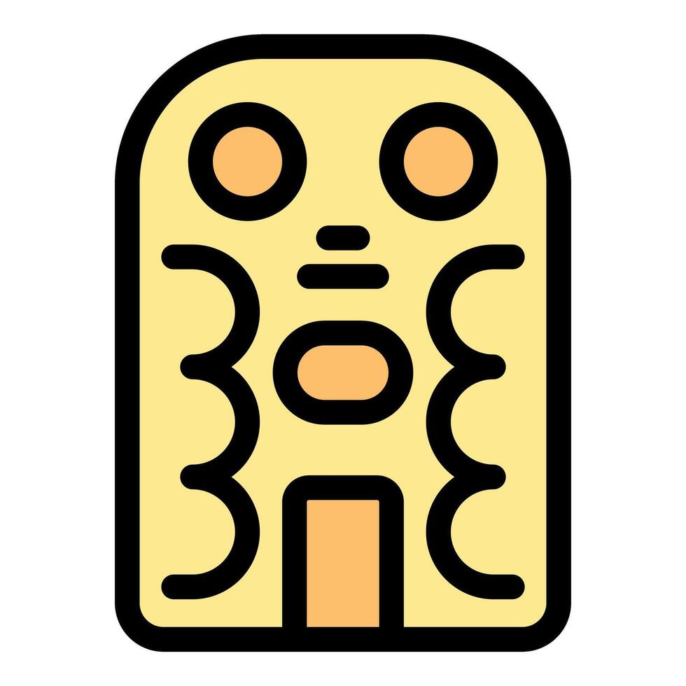 Ancient egyptian building representing culture and history vector