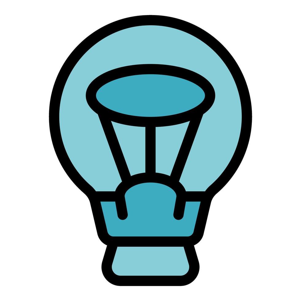Light bulb representing innovative idea and creative thinking vector
