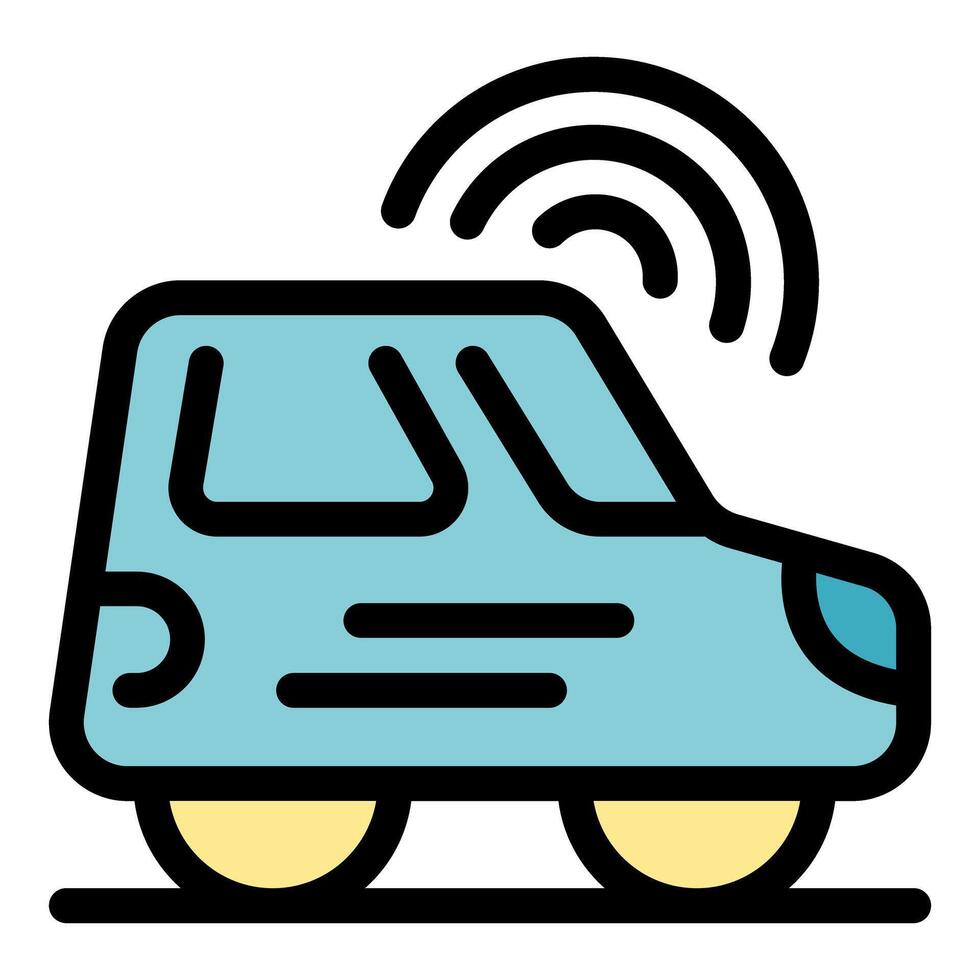 Smart car sharing wireless technology connecting people through mobile app vector