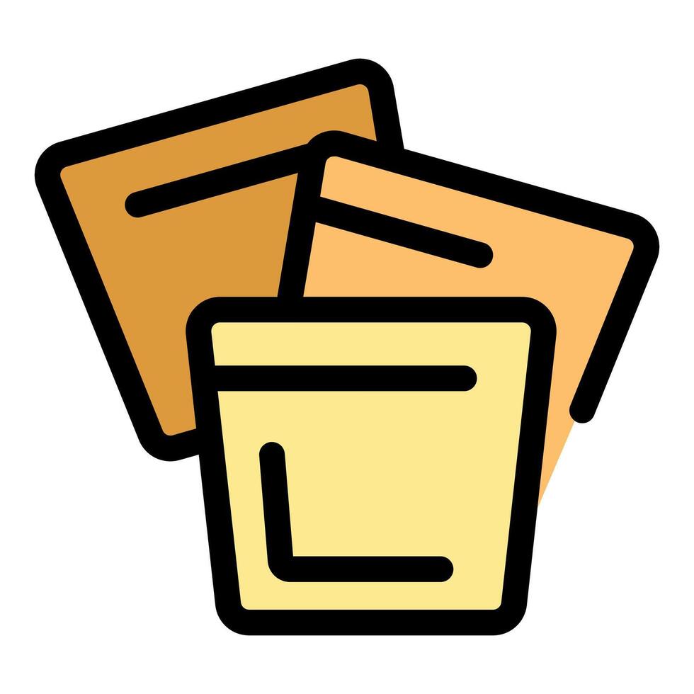 Credit cards showing contactless payment feature vector