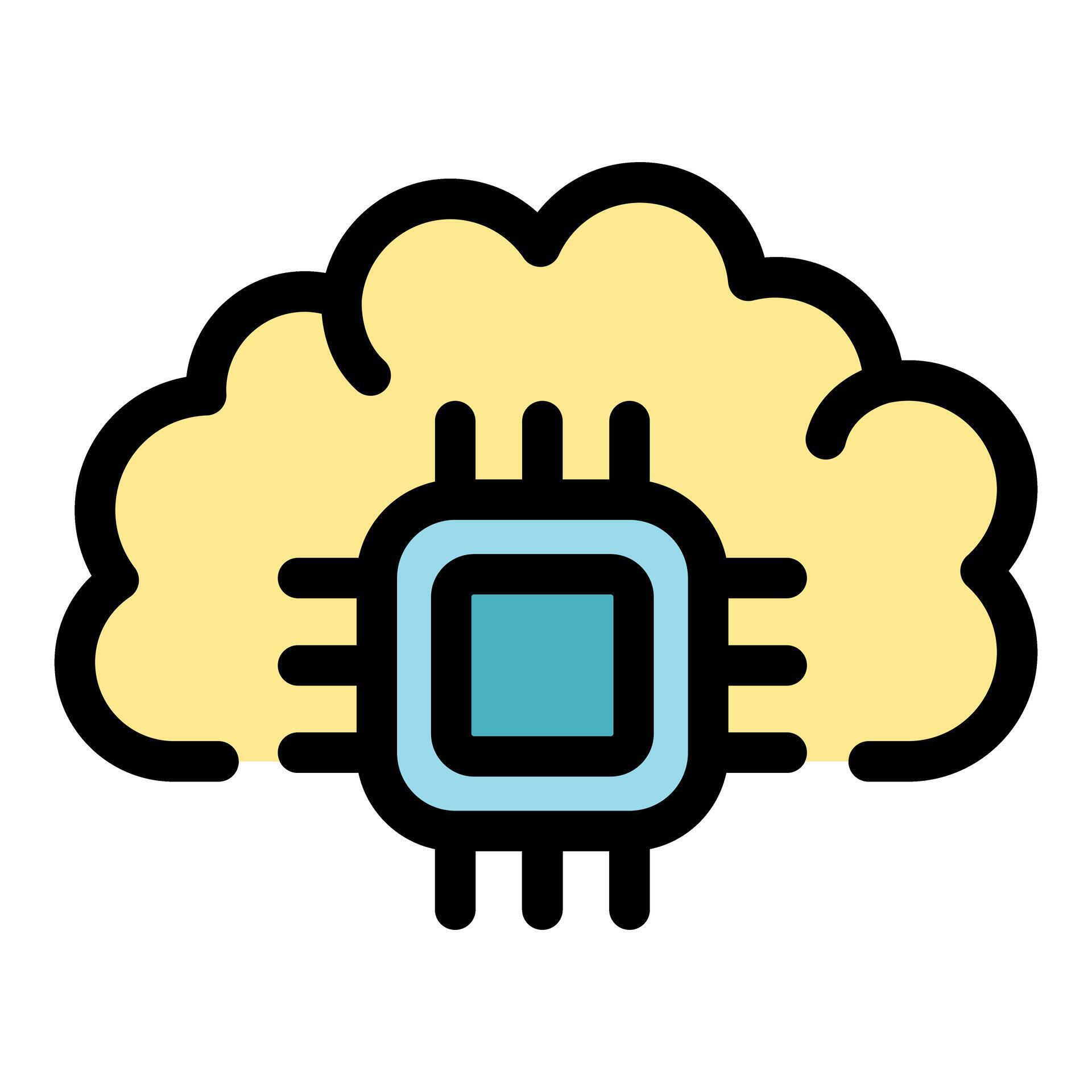 Artificial intelligence chip integrating with cloud computing system ...