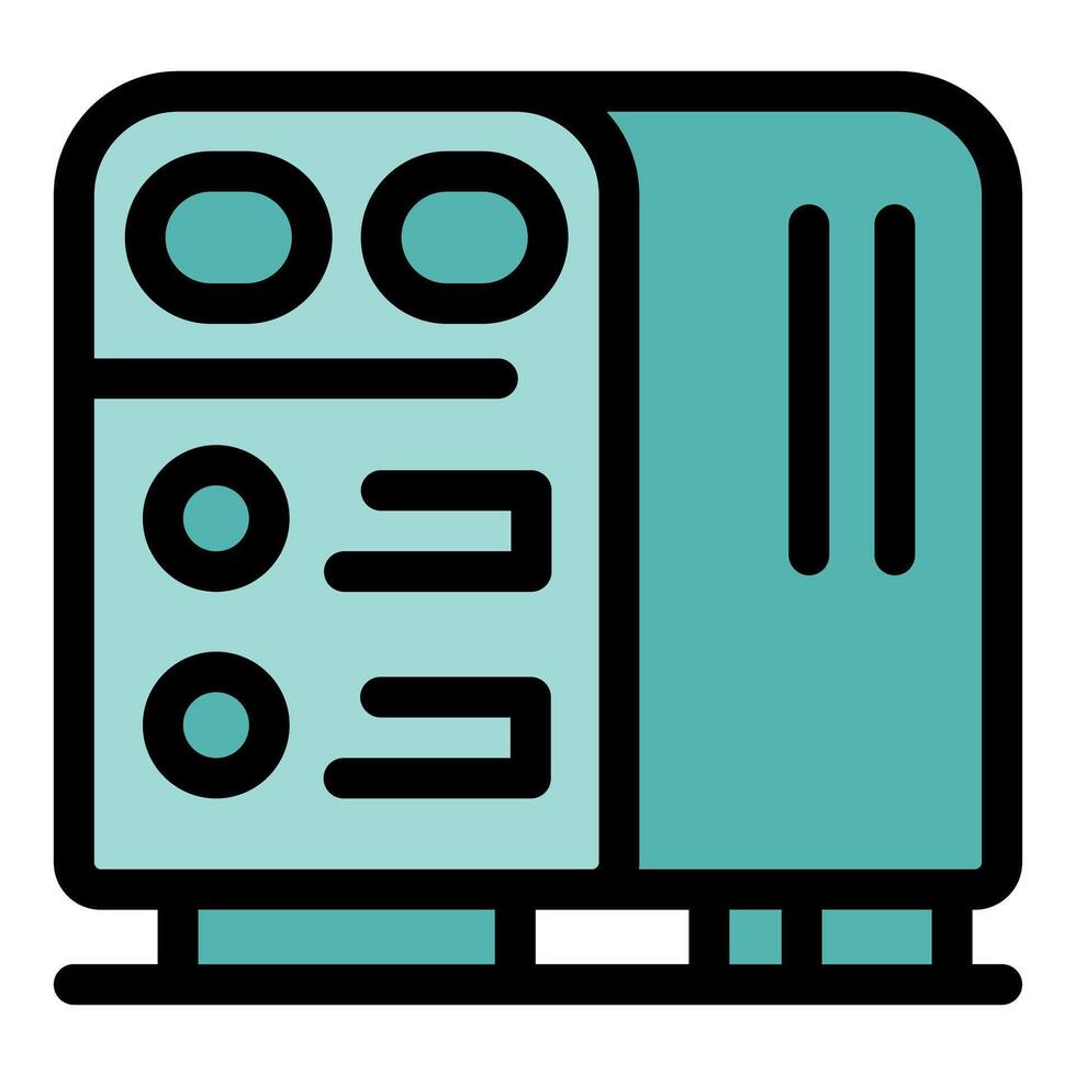 Cpu cooling system ensuring optimal performance and preventing overheating during intensive tasks vector