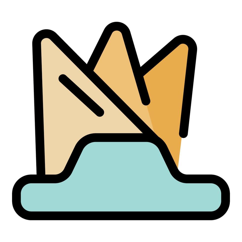 Sydney opera house logo forming a crown shape emerging from clouds vector
