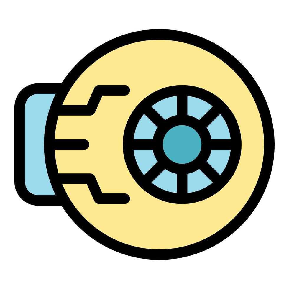 Turbocharger boosting engine performance with enhanced airflow vector