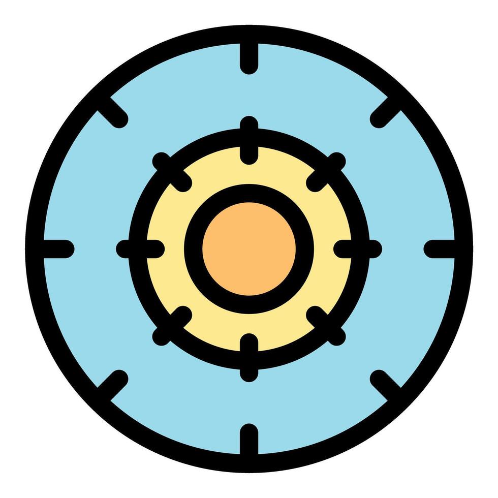 Virus cell being targeted inside a petri dish in a laboratory vector