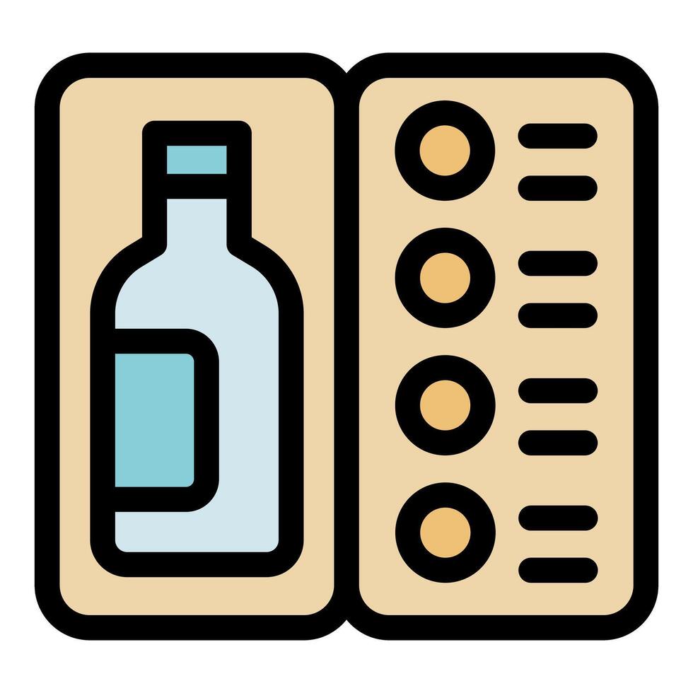 Wine bottle packaging with label and description displaying essential information vector