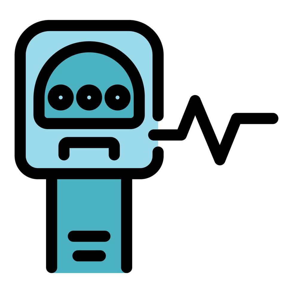 Smartwatch showing heart rate monitor and fitness data tracking progress vector