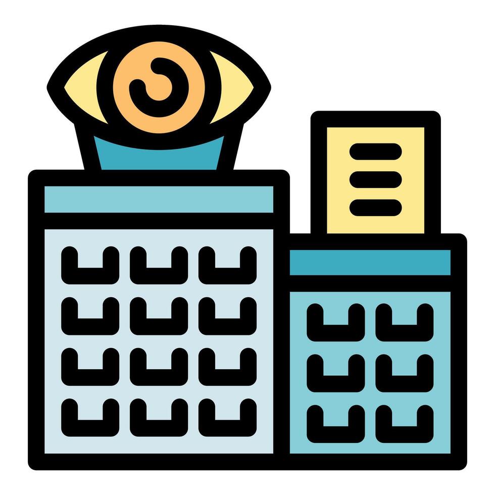 Observing company operations with third eye vision for enhanced business surveillance vector